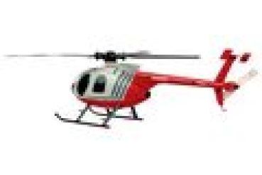 Preview: Amewi RC Helikopter MD500    Li-Po Akku 350mAh silber/rot
