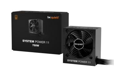Preview: be quiet! Netzteil System Power 11 750W           80+ Bronze