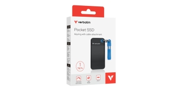 Preview: SSD 1TB Verbatim Pocket SSD USB 3.2 black/blue retail