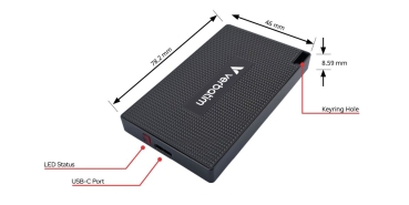 Preview: SSD 1TB Verbatim Metal Mini SSD USB-C retail