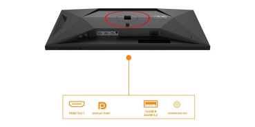 Preview: AOC 68,6cm (27)  U27G4R    16:09 2xHDMI+DP+USB IPS bl./red
