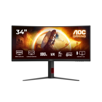 AOC 86,4cm (34)  CU34G4     21:09 HDMI+DP black/red