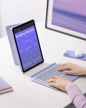 inateck Keyboard iPad 11 purple iPad Air 4/5 Generation COM