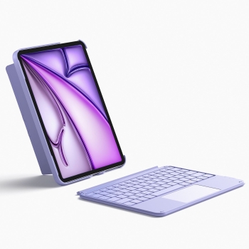 Preview: inateck Keyboard iPad 11 iPad Air 4/5Gen Com. QWERTZ purple