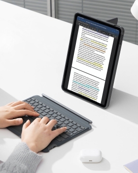 Preview: inateck Keyboard iPad 11 iPad 10th Gen. Com. QWERTZ gray