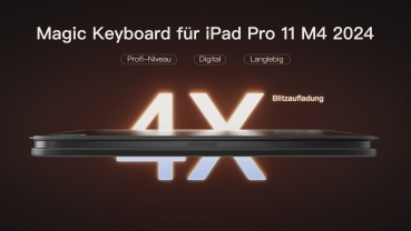 Preview: inateck Keyboard iPad 11 gray iPad Pro QWERTZ Gen. Com.
