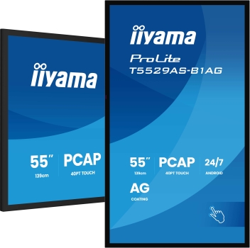IIYAMA 139.0cm(55) T5529AS-B1AG 16:9 M-Touch 2xHDMI+UBS-C (Speditionsversand)