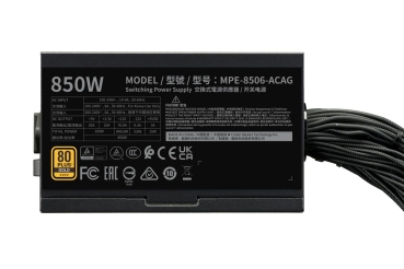 Preview: CoolerMaster Netzteil MWE 850W V3 NM FR Gold