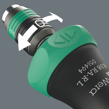 Preview: Wera Kraftform Kompakt 60 RA-R Imperial 1, 17-teilig