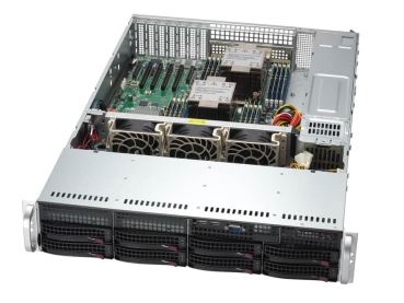 Supermicro 2U X13DEI 4514Y 16C/32T 32GB 8x3.5 2x1200W