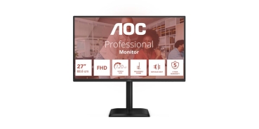 Preview: AOC 68,6cm (27)  27E4U  16:09 VGA+HDMI+DP+USB  IPS black