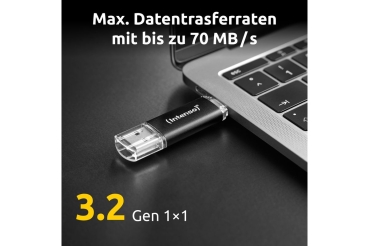 Preview: Intenso USB-Stick Twist Line 512GB 3.2 GEN 1x1 USB-C&USB-A