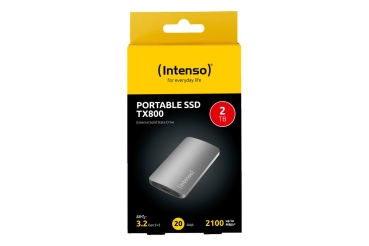 Preview: Intenso externe SSD TX800 2TB USB 3.2 Gen 2x2 Anthrazit