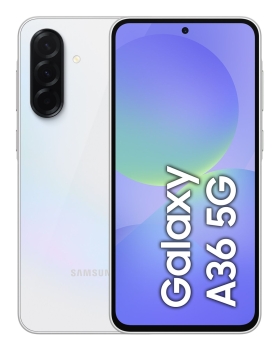 Samsung Galaxy A36 256GB White 6.7 (6GB) 5G DE Model Android