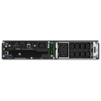 Preview: APC Smart-UPS SRT Rack SRT2200RMXLI-NC 1980W 2200VA 2 HE inkl. Netzwerkkarte