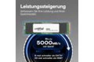 Preview: SSD    2TB Crucial M.2  (2280)  E100 Gen4 NVMe PCIe intern retail