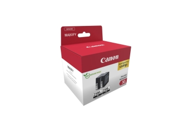Preview: Patrone Canon PGI-2500BK XL Doppelpack black