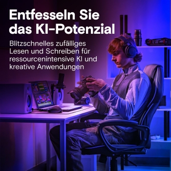 Preview: SSD    4TB Crucial M.2  (2280)  T710 Gen5 NVMe PCIe intern retail