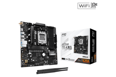 ASRock A620AM Pro-A WiFi         AM5 mATX HDMI          DDR5