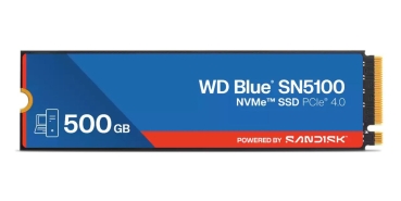 Preview: SSD WD Blue   M.2 2280       500GB NVMe  SN5100 intern