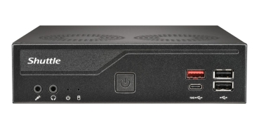 Shuttle Barebone slim DH810       Intel/SO-DDR5/black