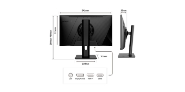 Preview: JAPANNEXT 60,5cm JN-IPS238FHDR-C65W-HSP  16:9 HDMI/DP   FHD