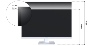 Preview: JAPANNEXT 68,6cm JN-IPS270WQHD75F-C65W-HSP-W  HDMI/DP   WQHD
