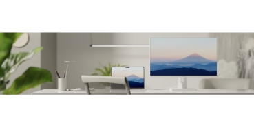 Preview: JAPANNEXT 68,6cm JN-IPS270UHD60F-C65W-HSP-W   HDMI/DP   UHD