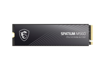 Preview: SSD 1TB MSI Spatium M560 (M.2 2280) PCIe Gen5 x4 NVMe