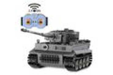 Preview: Jamara CaDA Panzer Tiger 1:35  2,4GHz        Bricks grau  8+