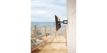 Preview: Manhattan Outdoor TV-Wandhalterung Full Motion 37-86 50kg