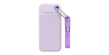 SSD 1TB Verbatim Pocket incl. two sleeves white & purple