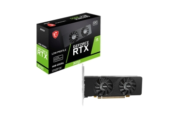 MSI RTX3050 LP E 6G OC               6GB GDDR6 HDMI DVI DP