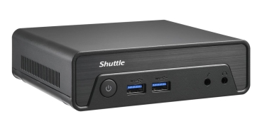 Preview: Shuttle XPCnano NE1010BA   N100/8GB/128GBSSD/black W11P