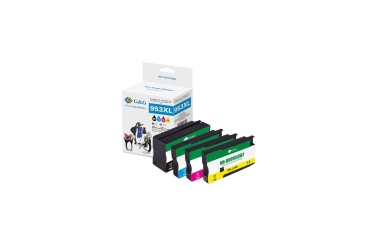 G&G XL-Druckerpatronen 4er Set HP 953XL/ 3HZ52A BK/C/M/Y