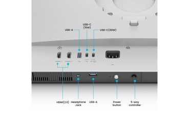 Preview: BenQ 68,6cm MA270UP   16:9  USB-C/HDMI   silv. lift/piv  UHD