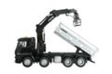 Preview: Amewi Mercedes Arocs Kranwagen m. Kipper 8x4/4 4WD 1:18 RTR