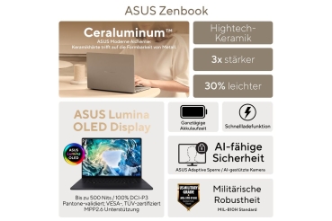 ASUS ZenBook Duo 14     UX9-388H 32 2TB     UX8407AA-SN260X W11P