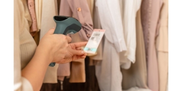 Preview: Safescan Barcode Scanner 350-BT, 1D und 2D, kabellos