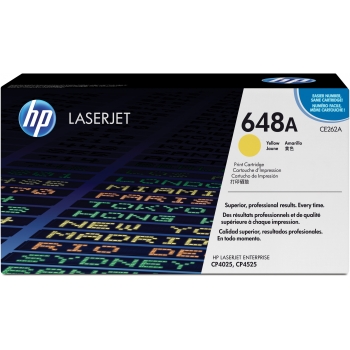 HP 648A original Color LaserJet Toner cartridge CE262A yellow standard capacity 11.000 pages 1-pack