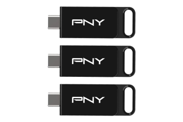 Preview: USB-Stick 128GB PNY Elite USB 3.2 TYPE-C retail 3-Pack