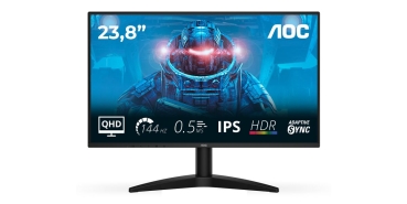 AOC 60,5cm (23,8) Q24B36X   16:09 HDMI+DP black