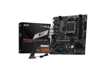MSI Pro A620AM-G Evo (A620,AM5,mATX,DDR5)