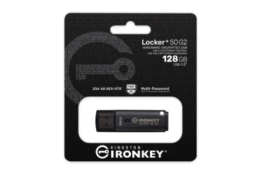 Preview: USB-Stick 128GB Kingston IronKey Locker Plus 50 G2
