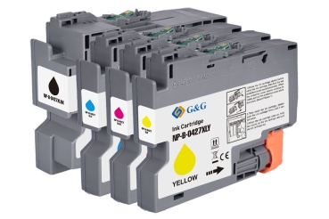 Preview: G&G 4 XL-Tintenpatronen ersetzen Brother LC427XLVAL