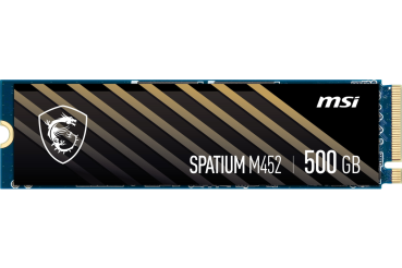Preview: SSD  500GB MSI Spatium M452    (M.2 2280) PCIe Gen4 x4 NVMe