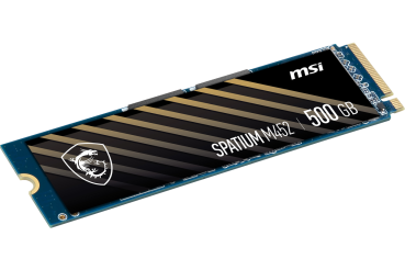 Preview: SSD  500GB MSI Spatium M452    (M.2 2280) PCIe Gen4 x4 NVMe