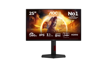 AOC 62,2cm (24,5) 25G4ZR 16:09 2xHDMI+DP black/red