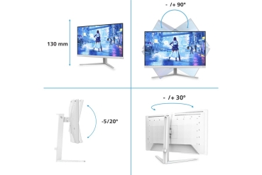 Preview: Philips 68,5cm (27,0) 27M2N5201P 16:09 HDMI+DP white