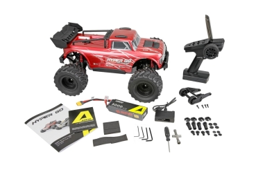 Preview: Amewi Hyper Go TX10 Truggy Brushless 1:10 RTR rot